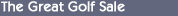 The Great Golf Sale